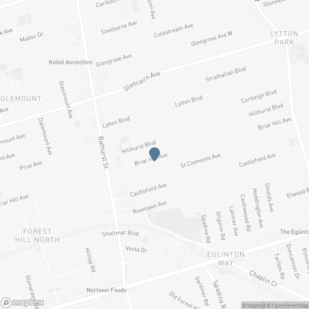 616 BRIAR HILL AVENUE, Toronto, Ontario M5N 1N2
